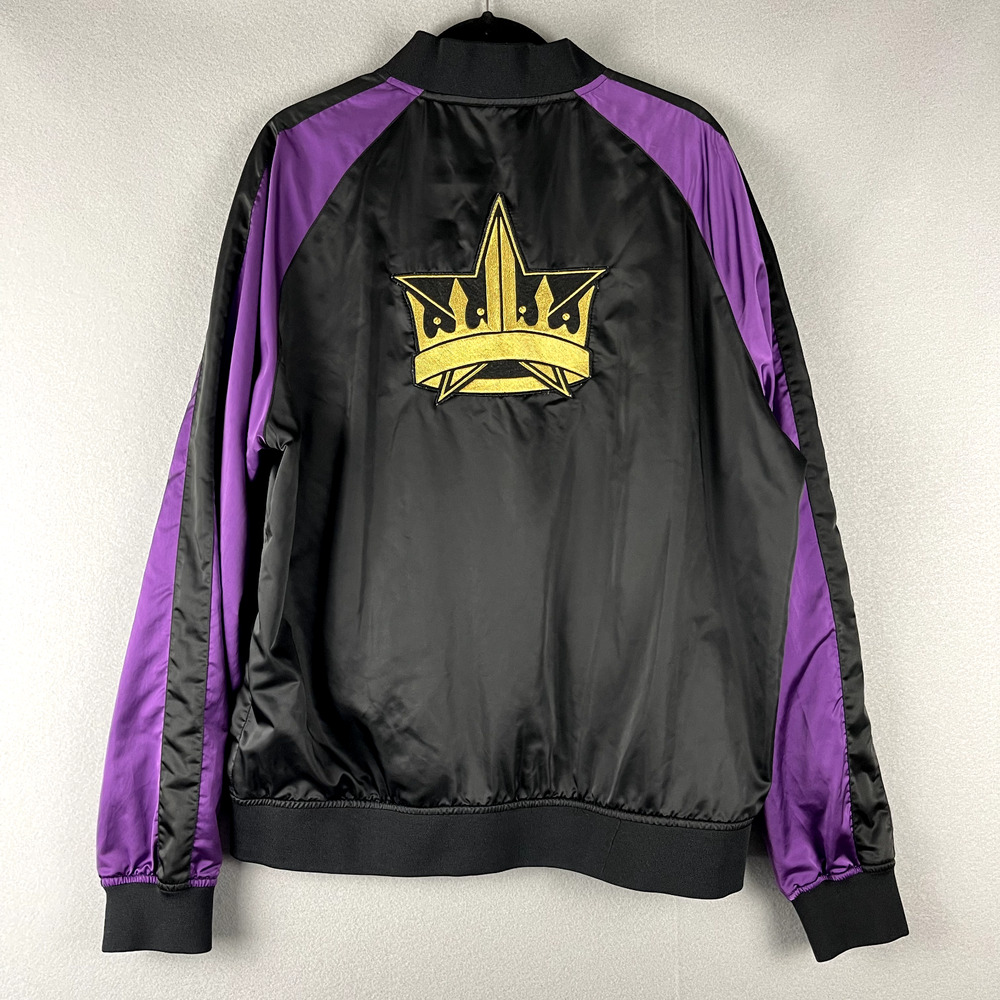 Jeffree Star Bomber Jacket Mens XXL 2XL Blood Lust Full Zip Satin Embroidery - Picture 9 of 14